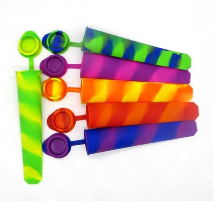 Camo Color سیلیکون قالب یخ یخ یخ 6 رنگ Lolly Design durable