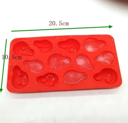 شکلات روح شکلات سیویکون یخ مکعبی شکل هالووین استیل FDA تایید شده است