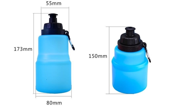 480ML بسته بندی شده سیلویون ورزش بطری درجه مواد غذایی BPA رایگان با آرم سفارشی