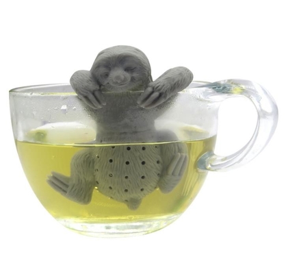 تله حیوانات به شکل خاکستری رنگ مواد غذایی درجه سیلیکون چای infuser BPA رایگان
