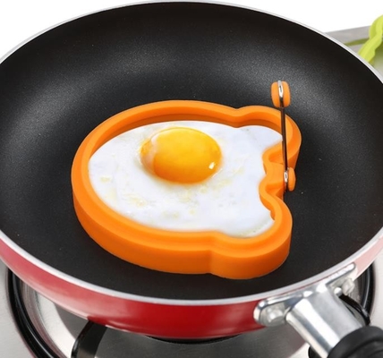 BPA سیلیکون رایگان آشپزخانه ابزار گربه شکل برای پخت و پز تخم مرغ سرخ شده