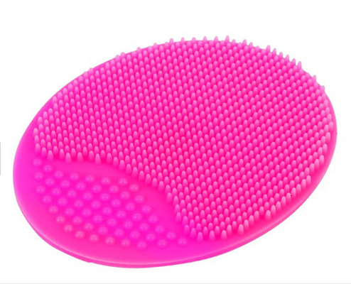 برس پاک کننده صورت FDA Super Soft بیضی سیلیکون برای بدن و صورت